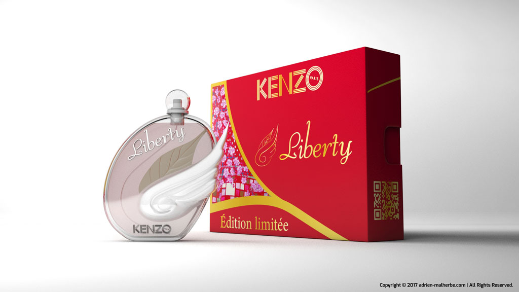 advertising creation Kenzo perfume